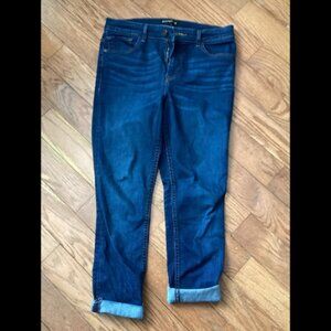 Express Supersoft Cropped Legging High Rise Jeans 10